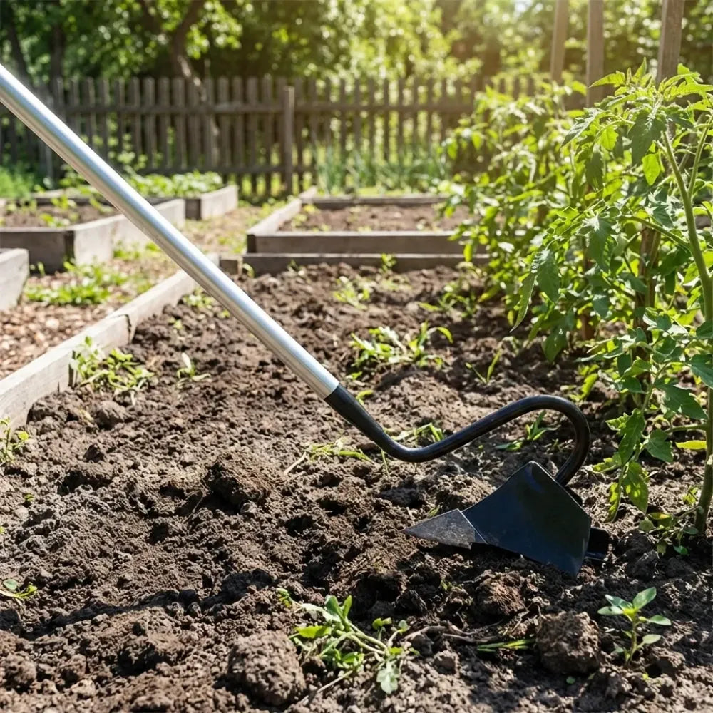 Manual garden cultivator tool - home essentials