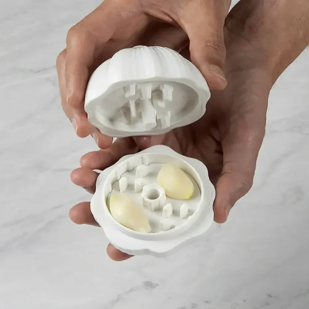Manual garlic crusher & grinder - home kitchen