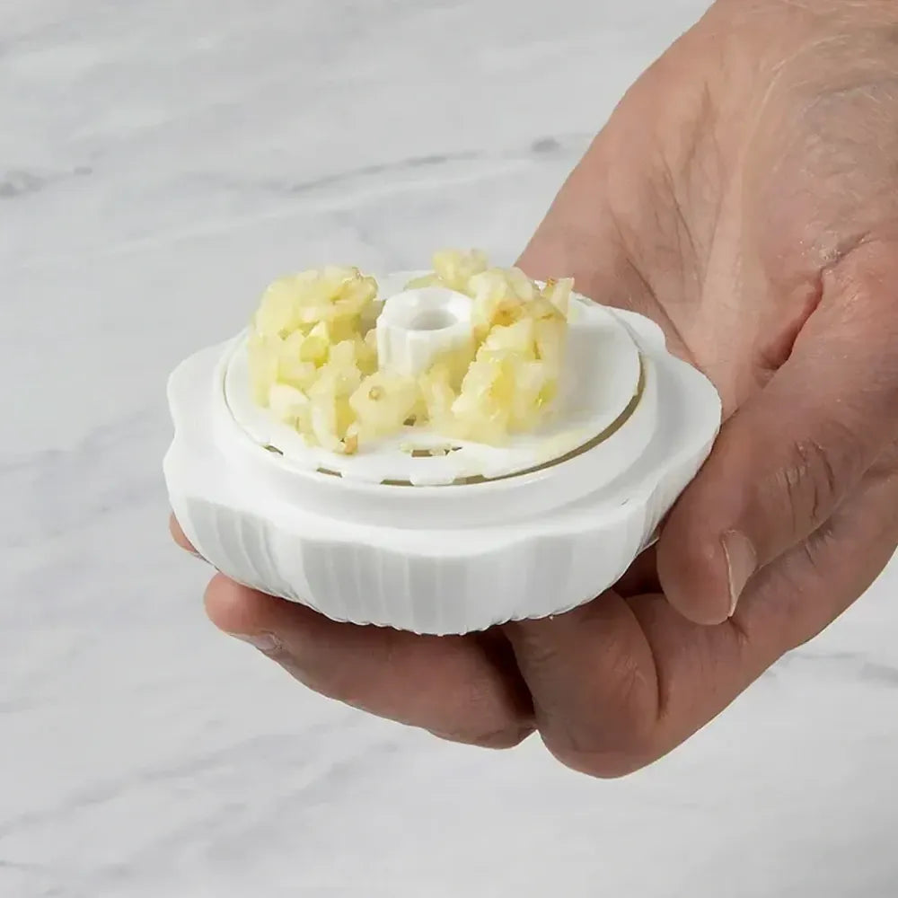 Manual garlic crusher & grinder - home kitchen