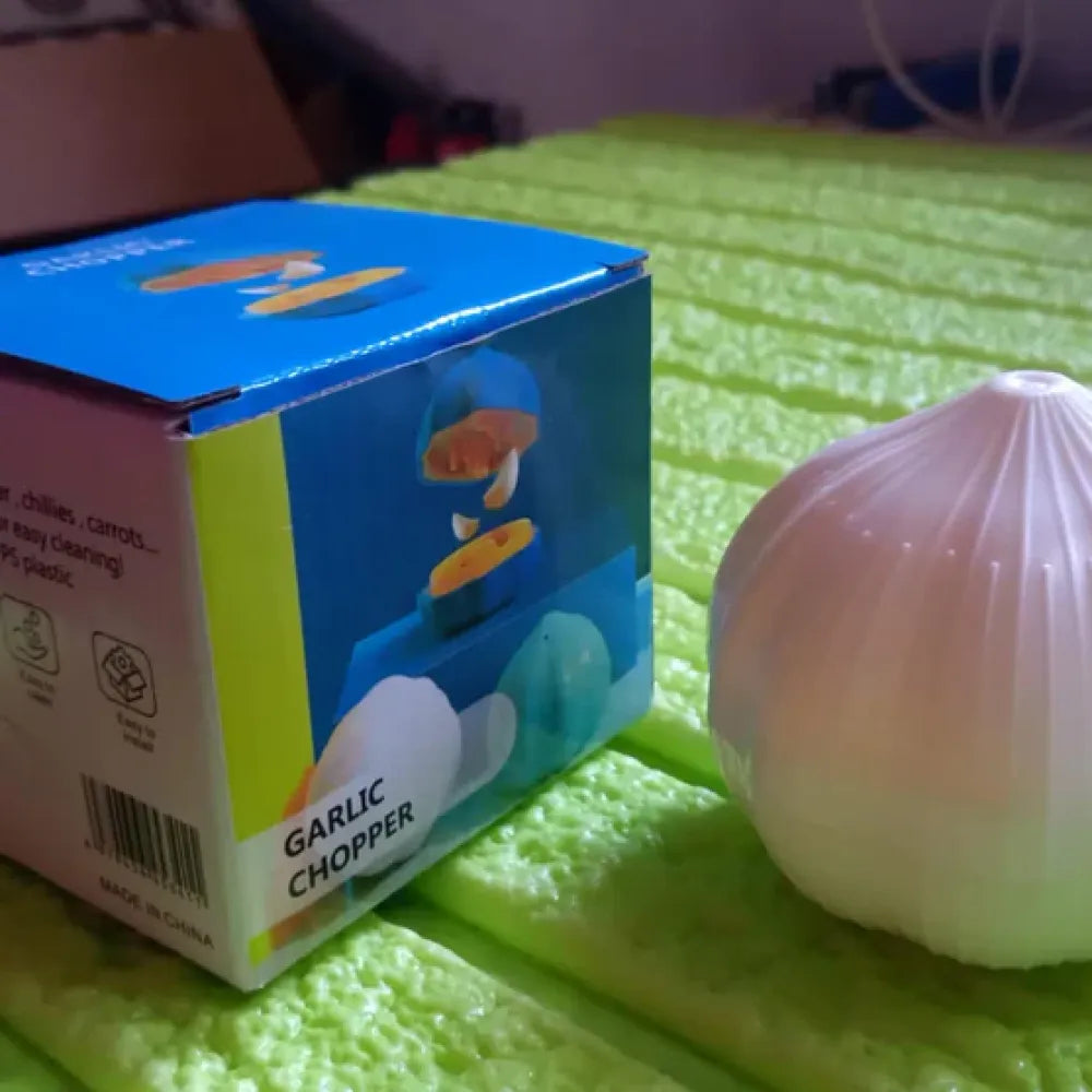 Manual garlic crusher & grinder - home kitchen