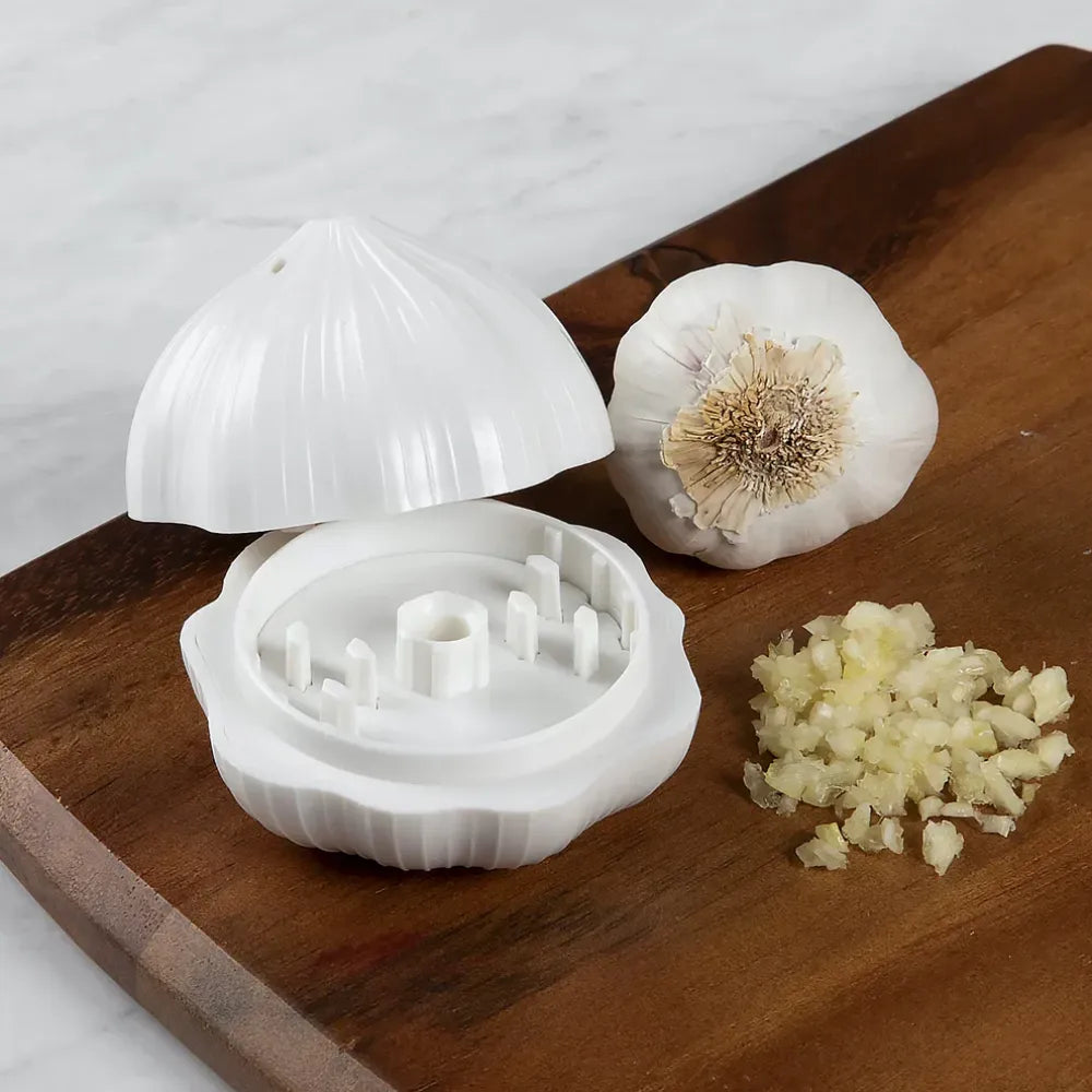 Manual garlic crusher & grinder - home kitchen