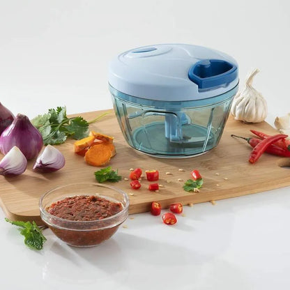 Manual handheld vegetable chopper - home & kitchen