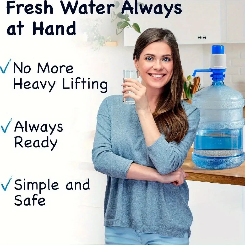 Manual jumbo water pump - kitchen tool