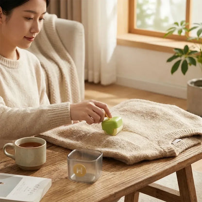Manual mini lint roller