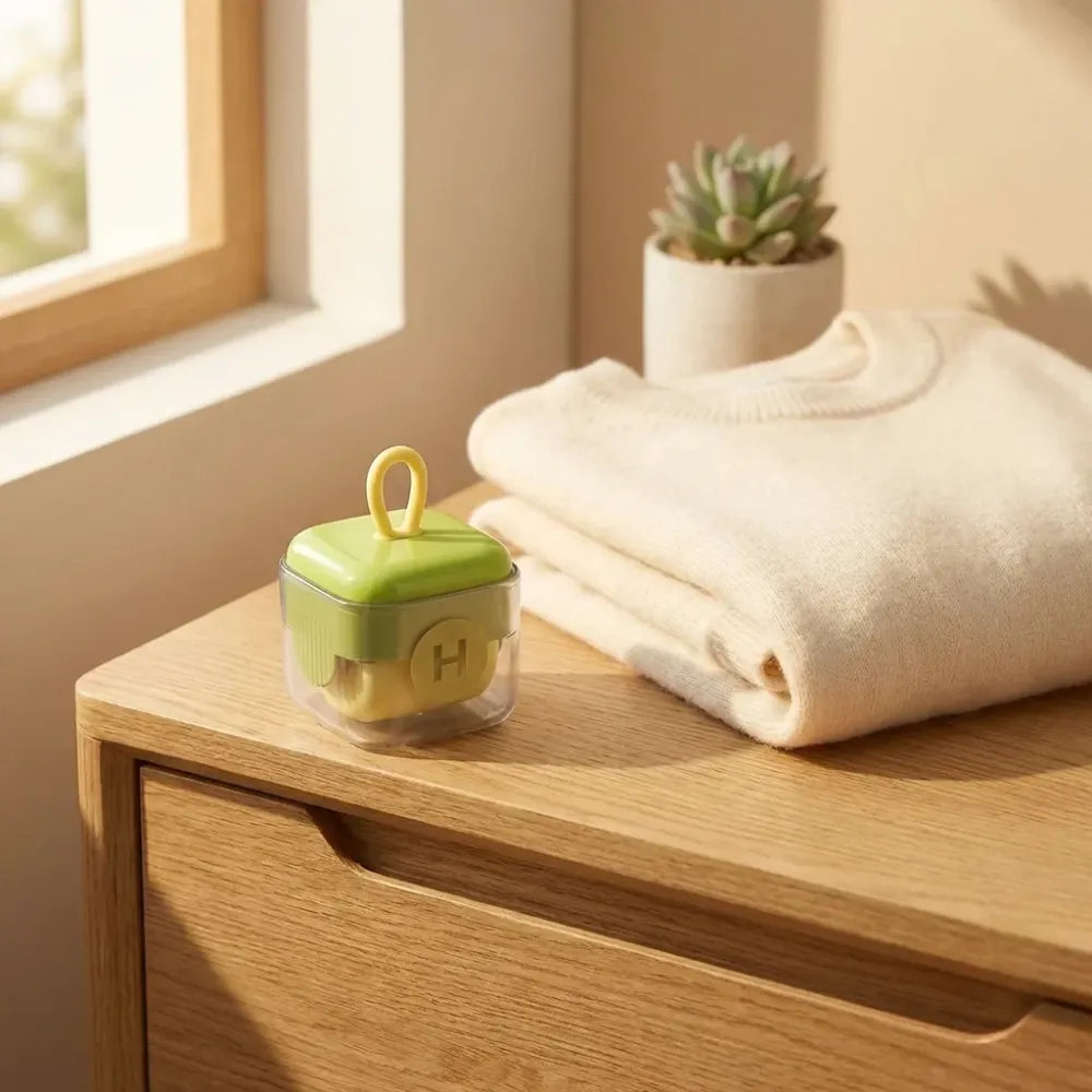 Manual mini lint roller