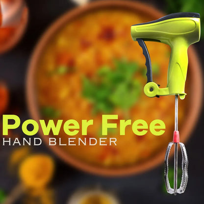 Manual stainless steel hand blender - home & kitchen