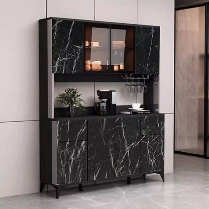 Marble adhesive kitchen wallpaper - home &