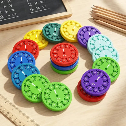 Math fidget spinner – learning toy
