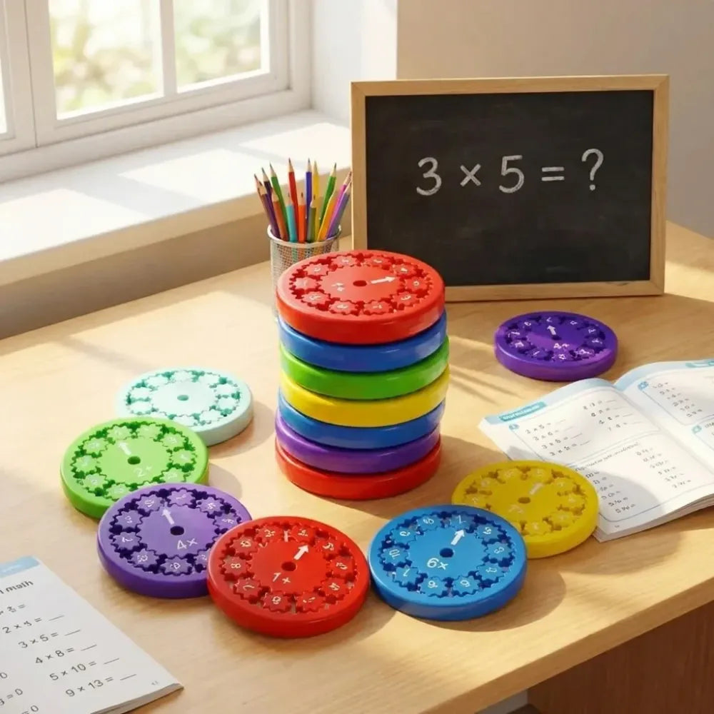 Math fidget spinner – learning toy