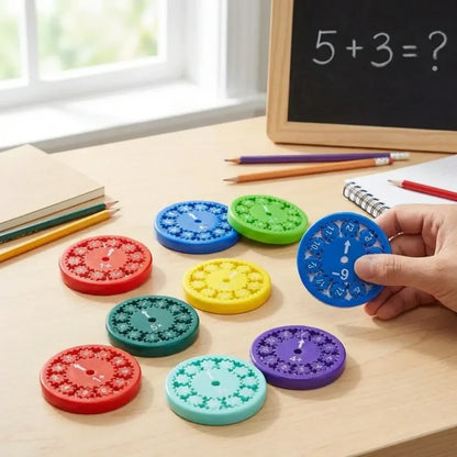 Math fidget spinner – learning toy