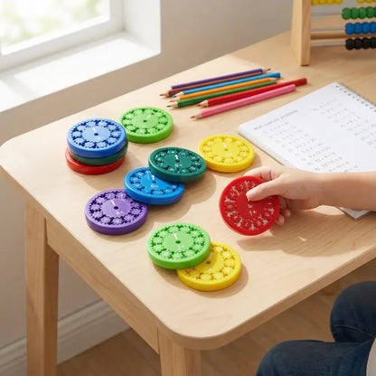 Math fidget spinner – learning toy