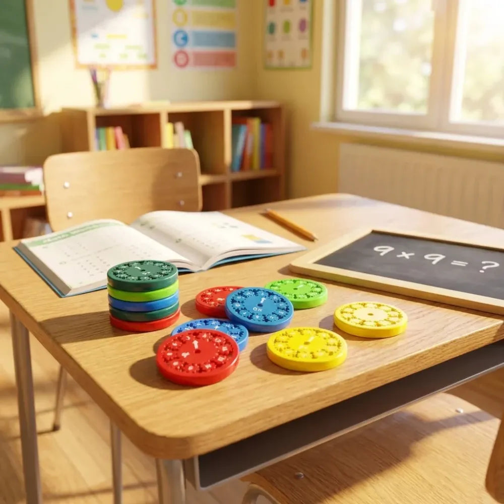 Math fidget spinner – learning toy