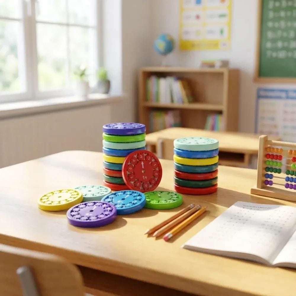Math fidget spinner – learning toy