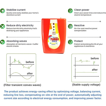 Orange power-saving device.