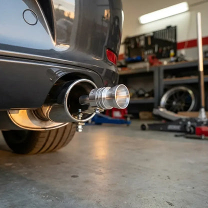 Medium universal turbo sound noise exhaust muffler pipe whistle
