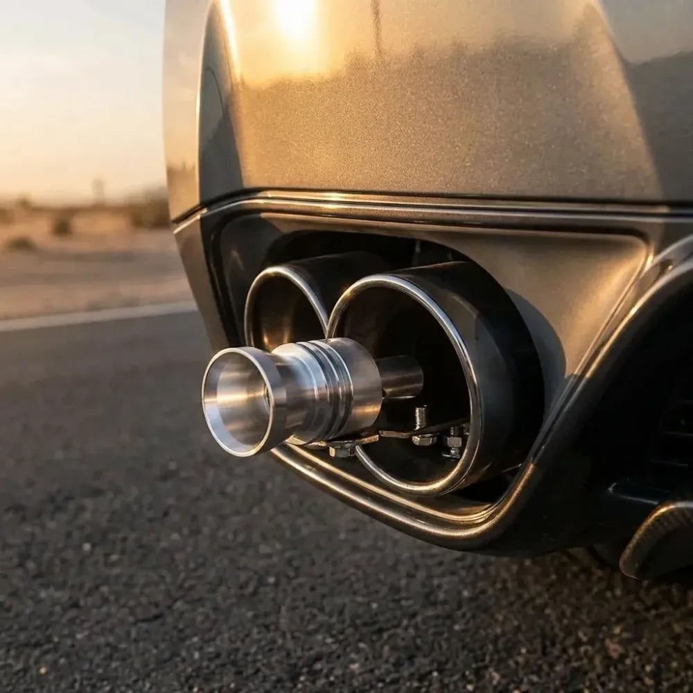 Medium universal turbo sound noise exhaust muffler pipe whistle