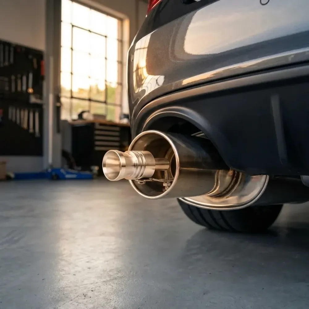 Medium universal turbo sound noise exhaust muffler pipe whistle