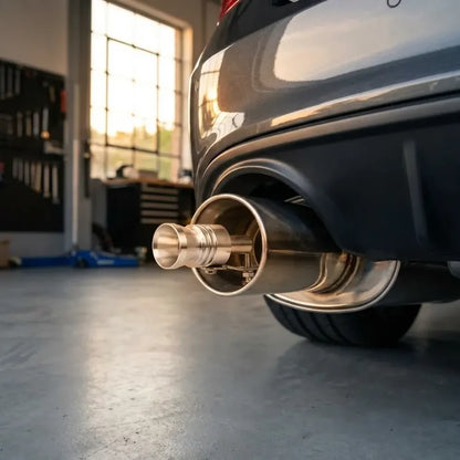Medium universal turbo sound noise exhaust muffler pipe whistle