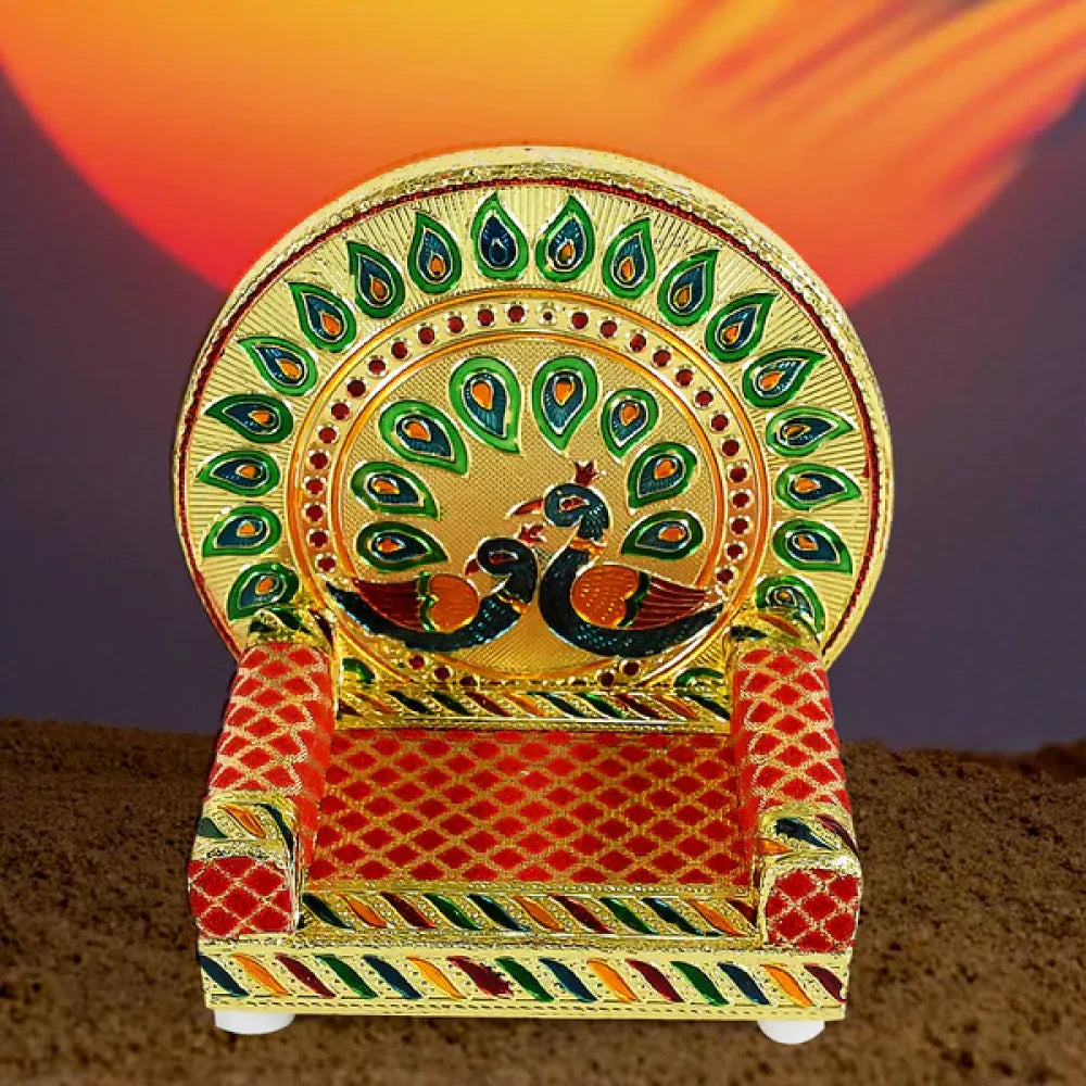 Meenakari pooja singhasan