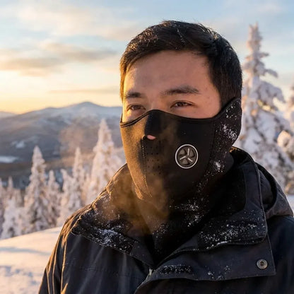 Men motorcycle riding neoprance mask