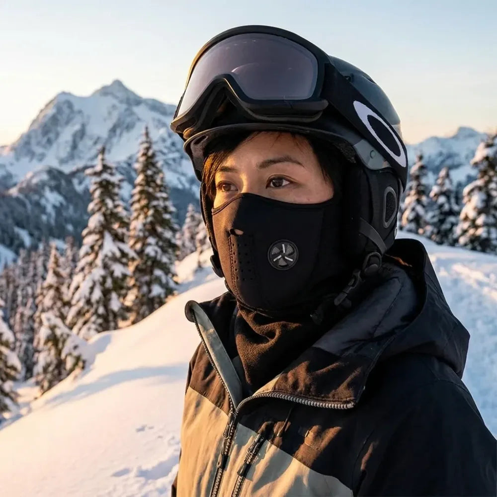 Men motorcycle riding neoprance mask