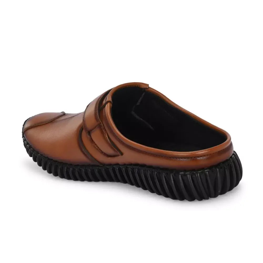 Men’s bantu style tan loafers - footwear