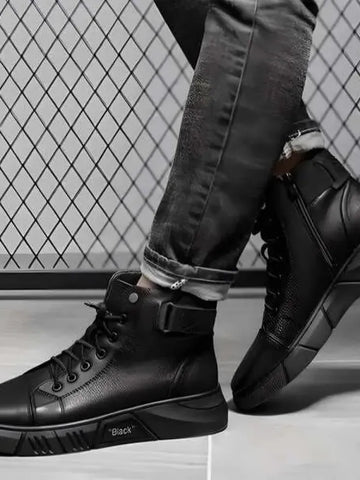 Men’s Black Casual Boots