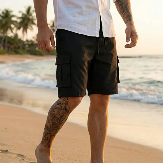 Men’s casual cargo shorts (pack of 3)