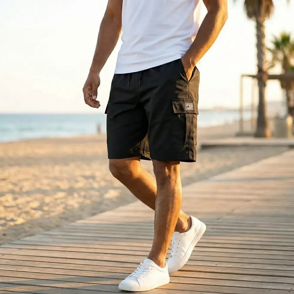 Men’s casual cargo shorts (pack of 3)