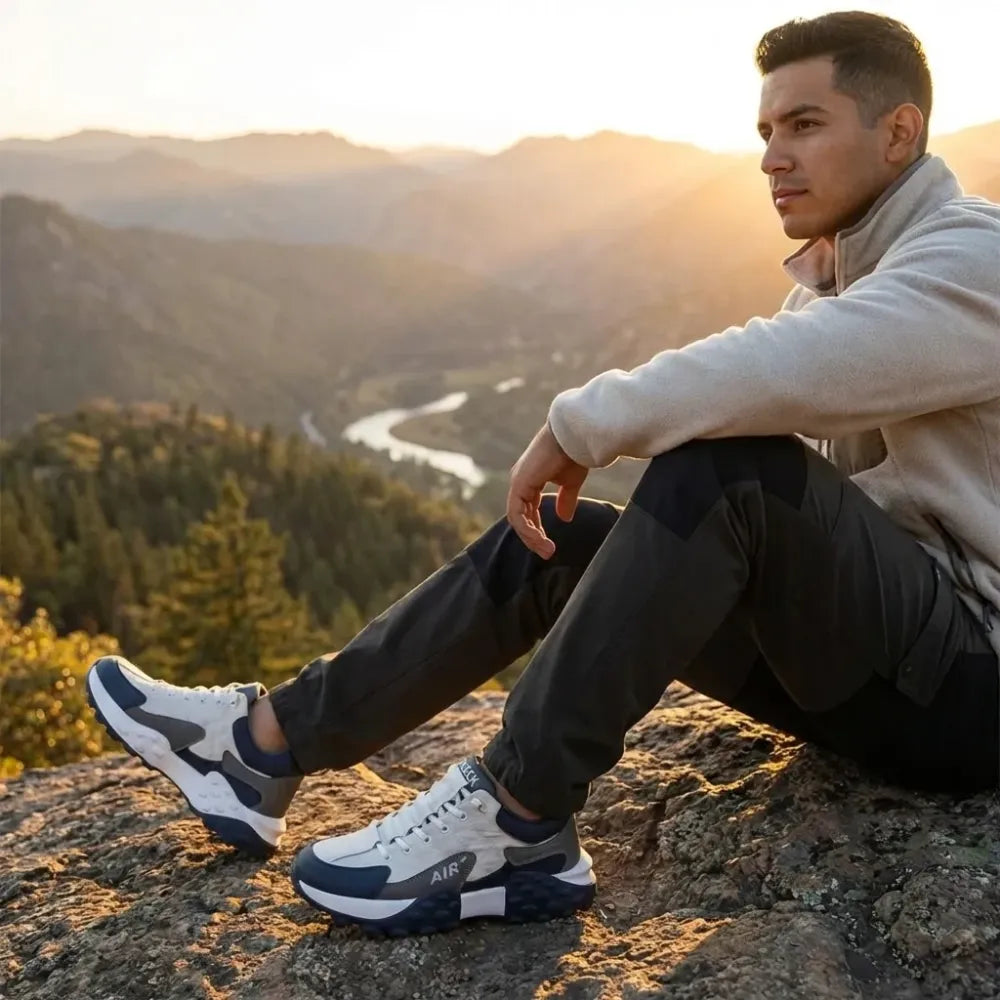 Men’s comfort knit sneakers - footwear