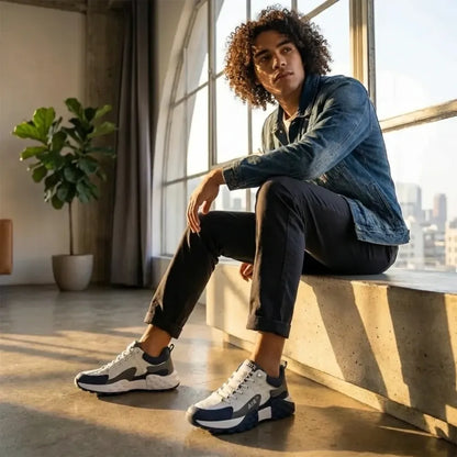 Men’s comfort knit sneakers - footwear