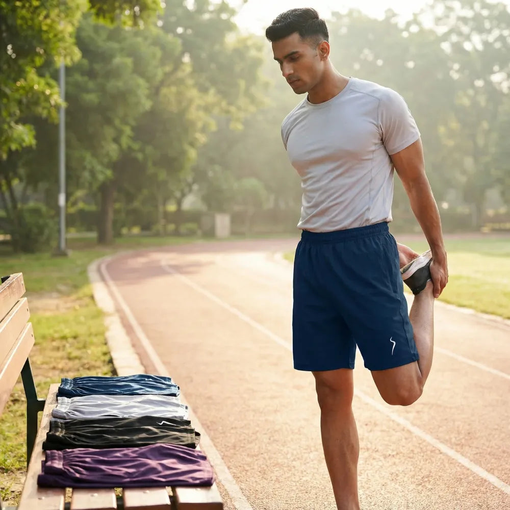 Men’s cotton polyester shorts – pack of 4