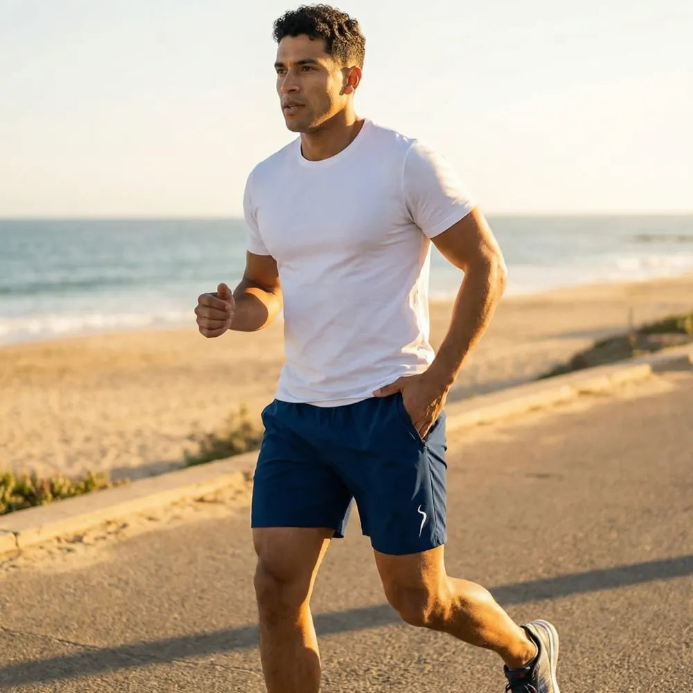 Men’s cotton polyester shorts – pack of 4