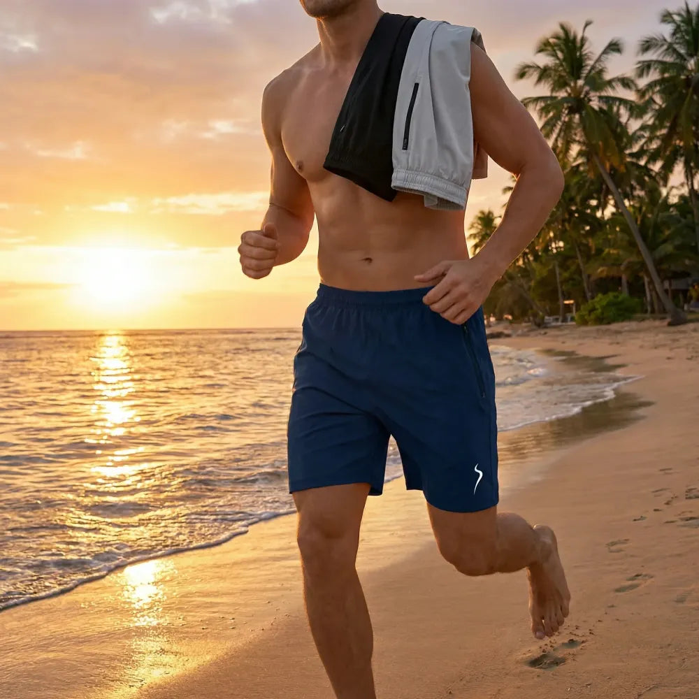 Men’s cotton polyester shorts – pack of 4