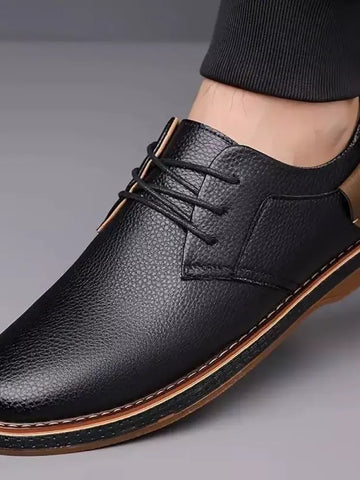 Men's Derby Party Lace Up Casual Shoes