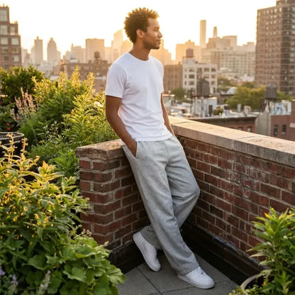 Men’s fleece track pants – pack of 2