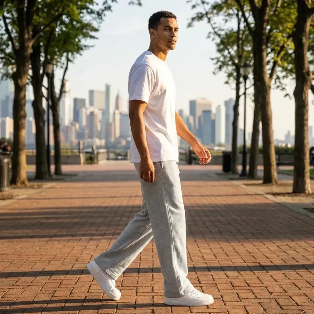 Men’s fleece track pants – pack of 2