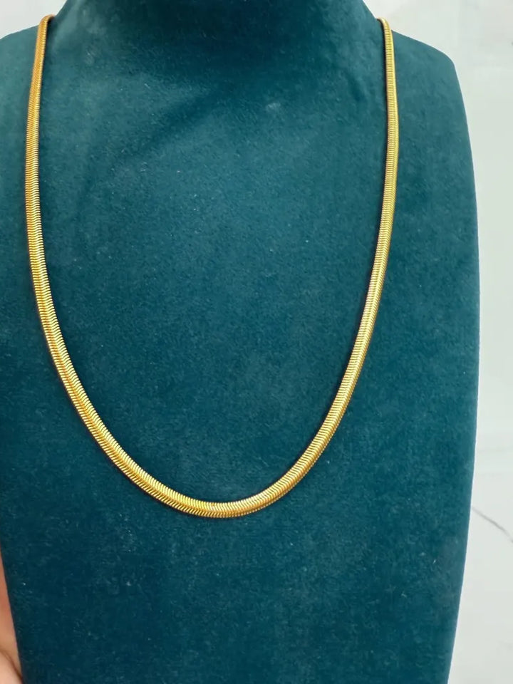 Men's Golden Snake Chain