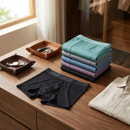 Men’s ice silk boxers – pack of 5