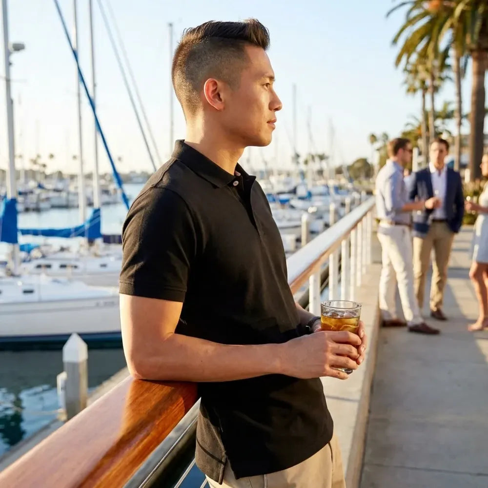 Men’s polo t-shirt – pack of 4