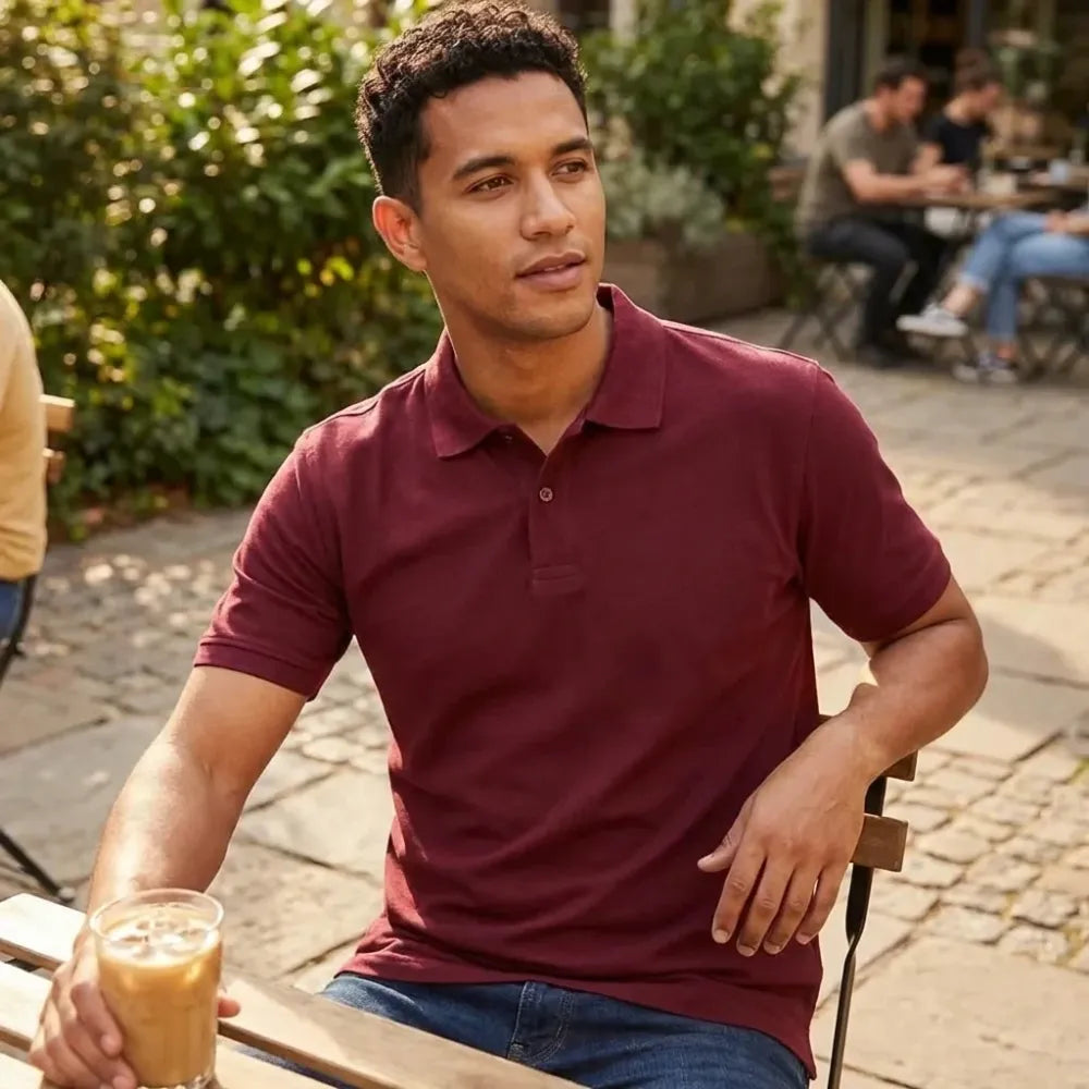 Men’s polo t-shirts – pack of 3