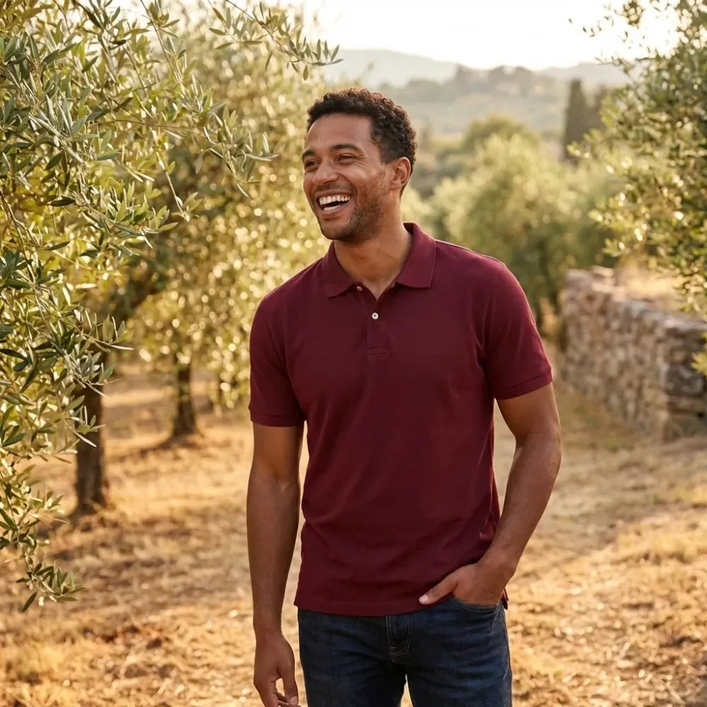 Men’s polo t-shirts – pack of 3