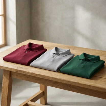 Men’s polo t-shirts – pack of 3