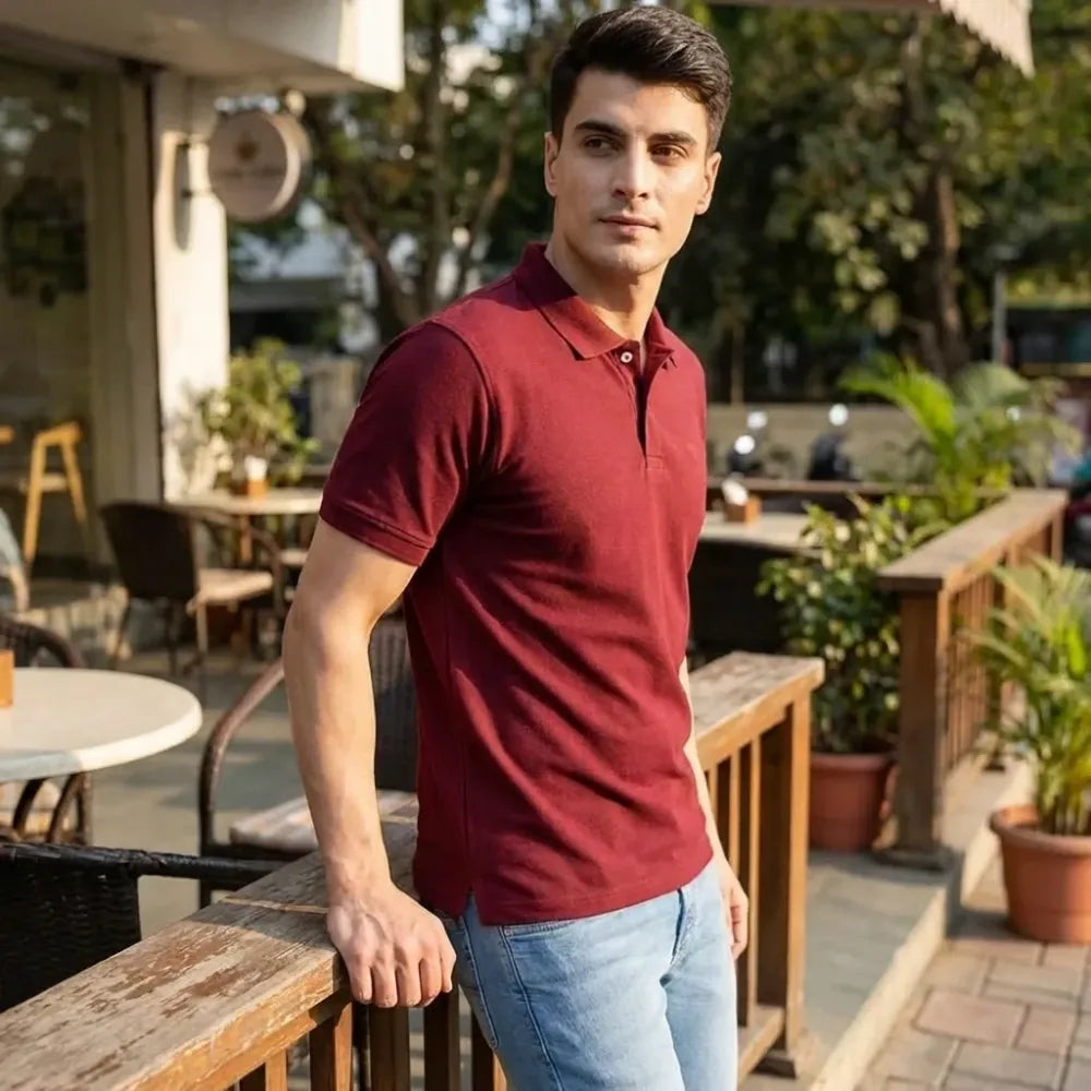 Men’s polo t-shirts – pack of 3