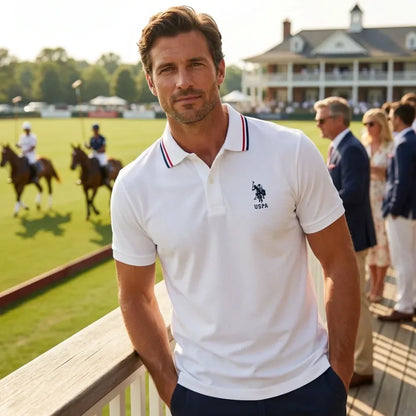 Men’s polo t-shirts – pack of 4