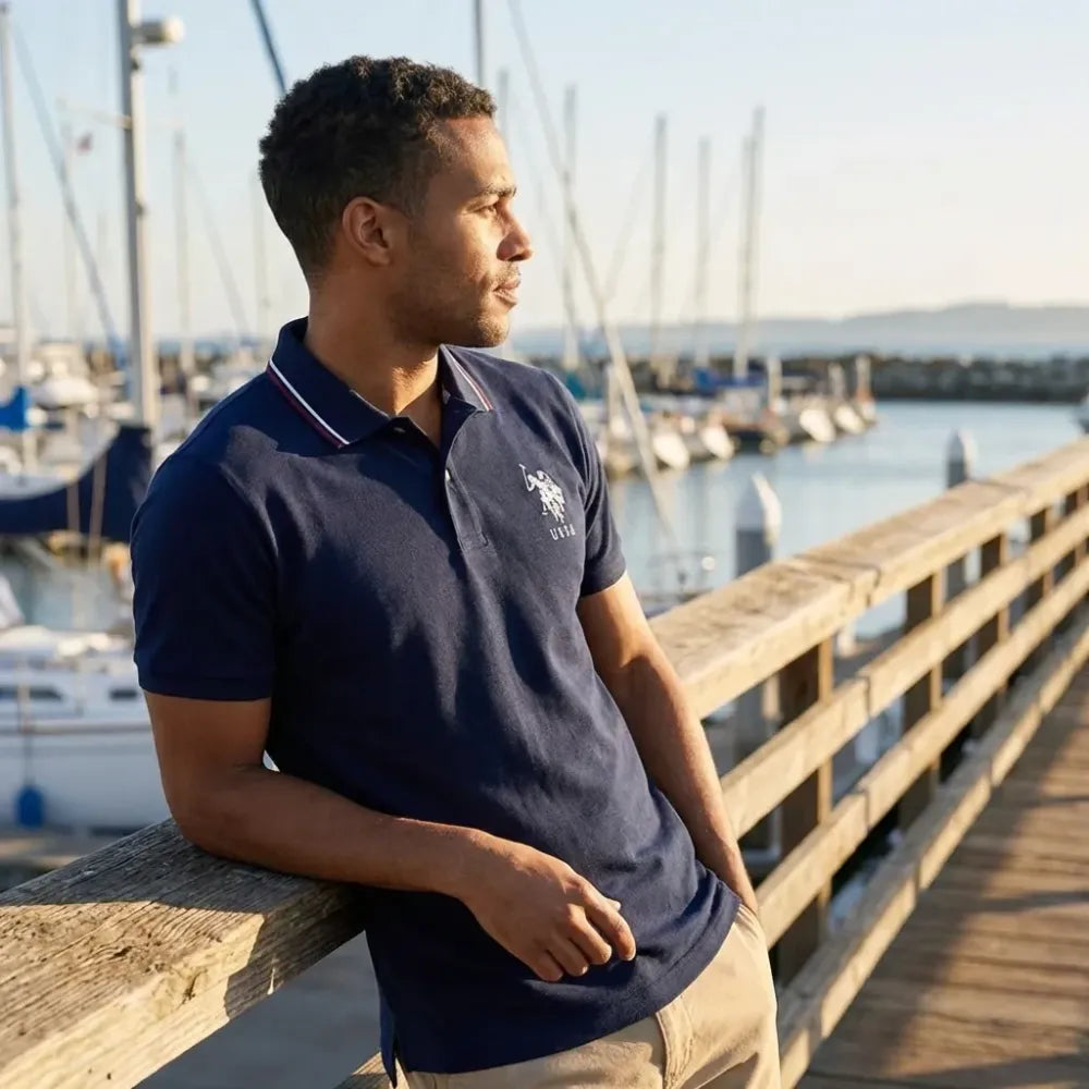 Men’s polo t-shirts – pack of 4