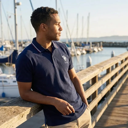 Men’s polo t-shirts – pack of 4