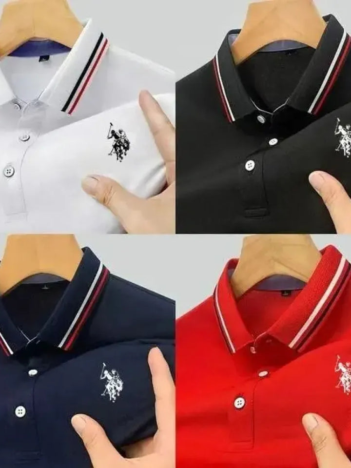 Men’s Polo T-Shirts – Pack of 4