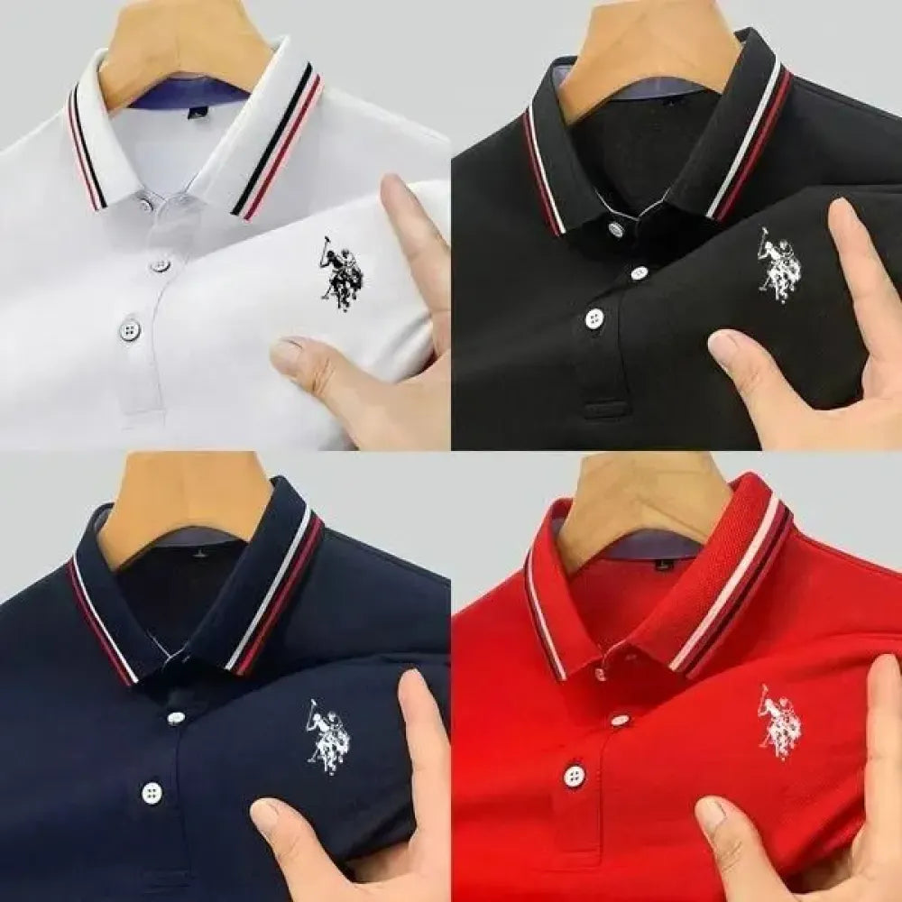 Men’s polo t-shirts – pack of 4