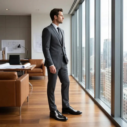 Men’s premium oxford dress shoes - footwear